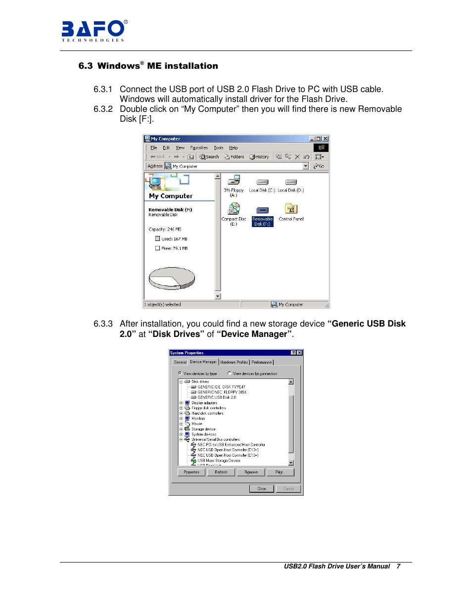 BAFO BF-25XX User Manual | Page 8 / 13