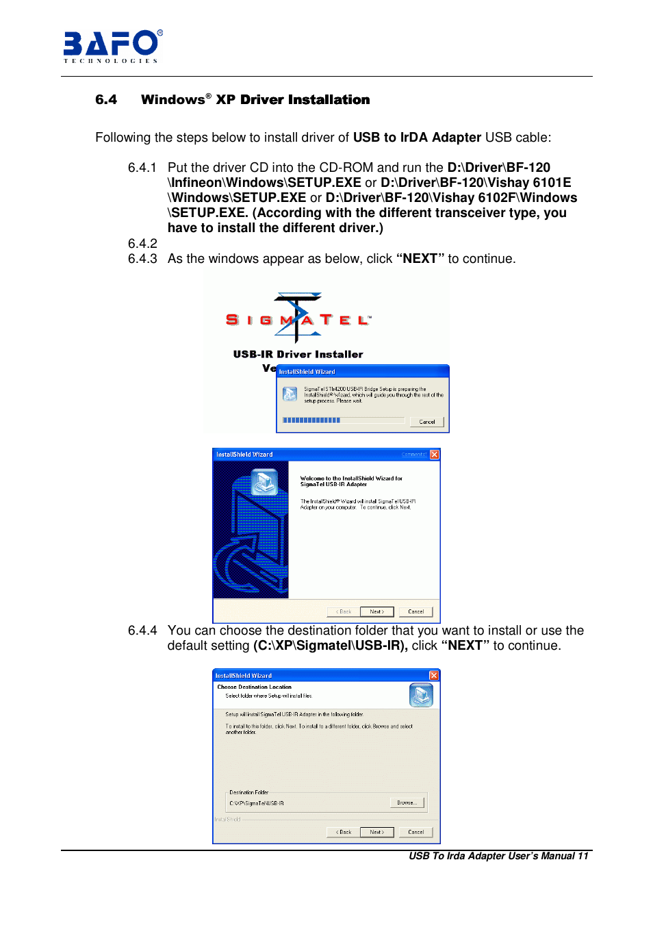 BAFO BF-120 User Manual | Page 12 / 15