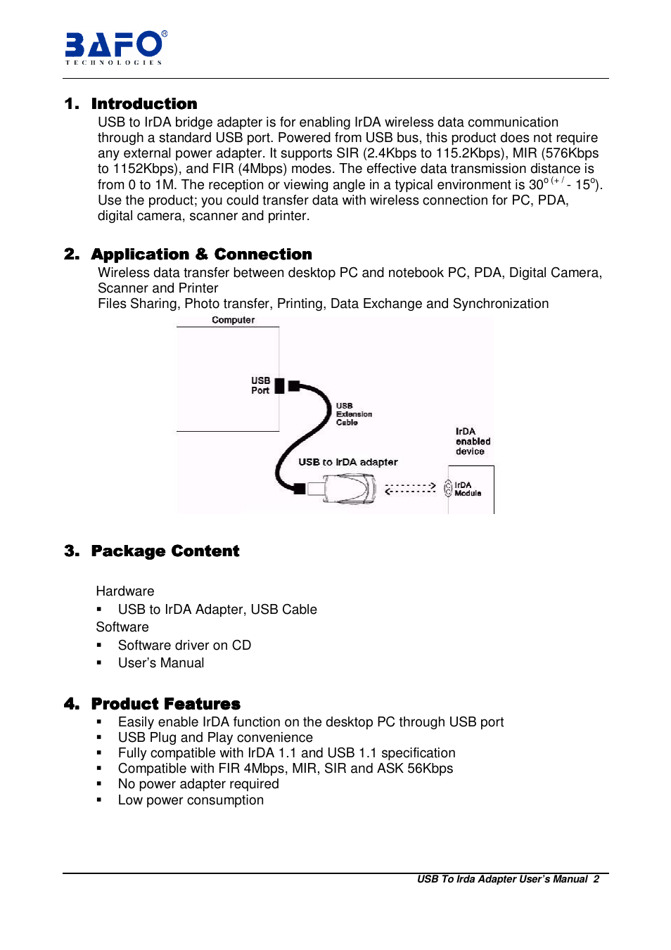 BAFO BF-120 User Manual | Page 3 / 15