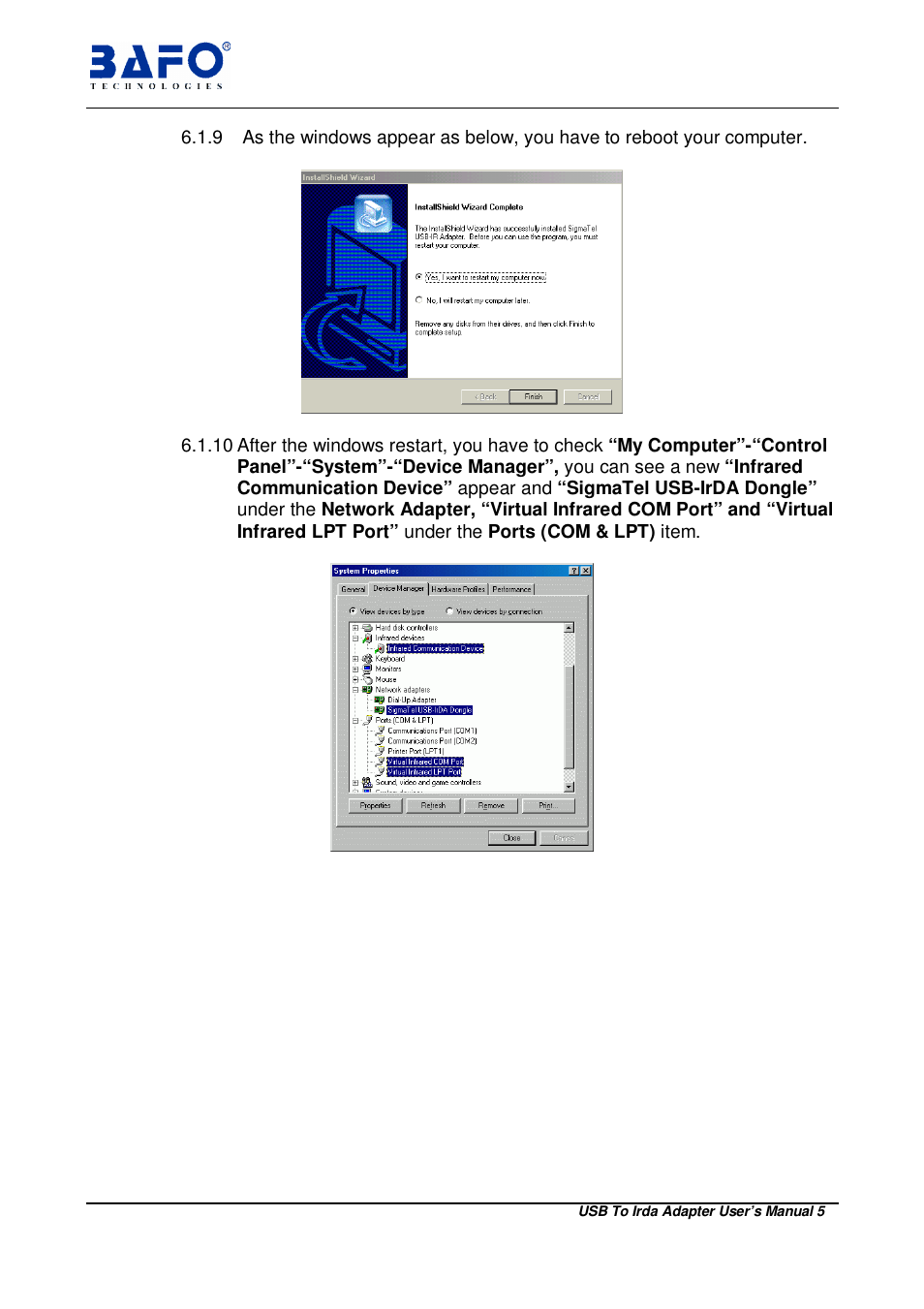 BAFO BF-120 User Manual | Page 6 / 15