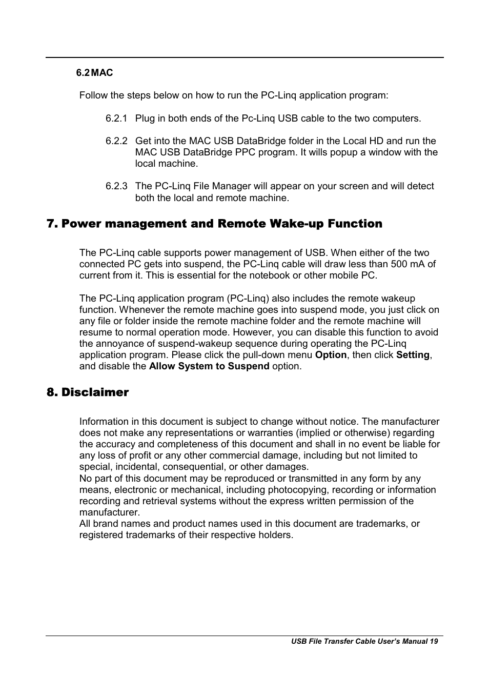 BAFO BF-100C User Manual | Page 19 / 20