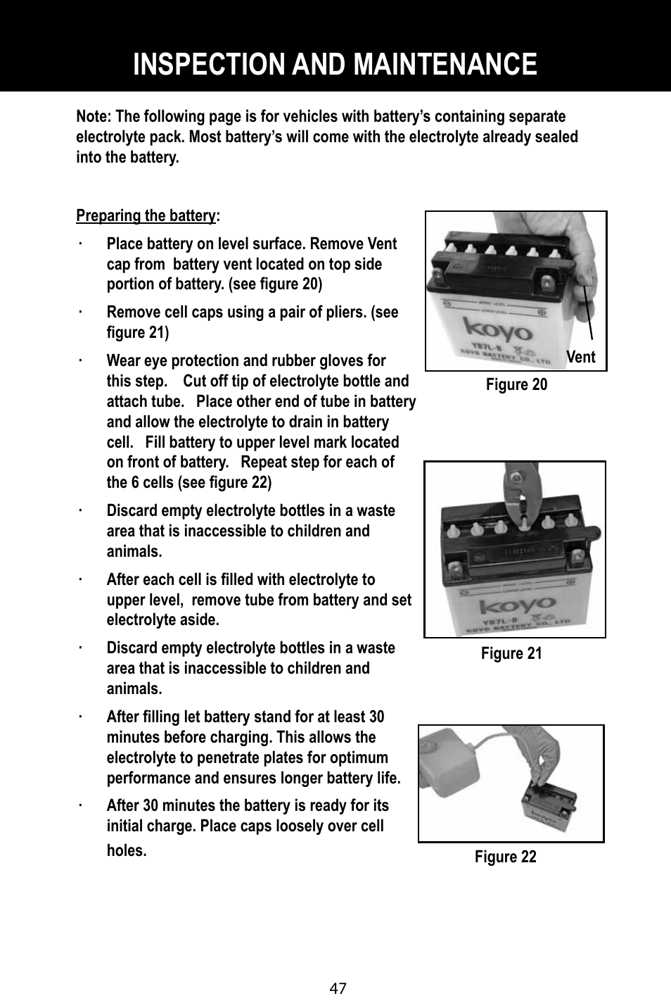 Inspection and maintenance | Baja Motorsports BA90-2 User Manual | Page 51 / 83
