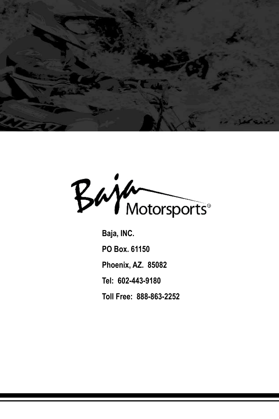 Baja Motorsports BA90-2 User Manual | Page 83 / 83