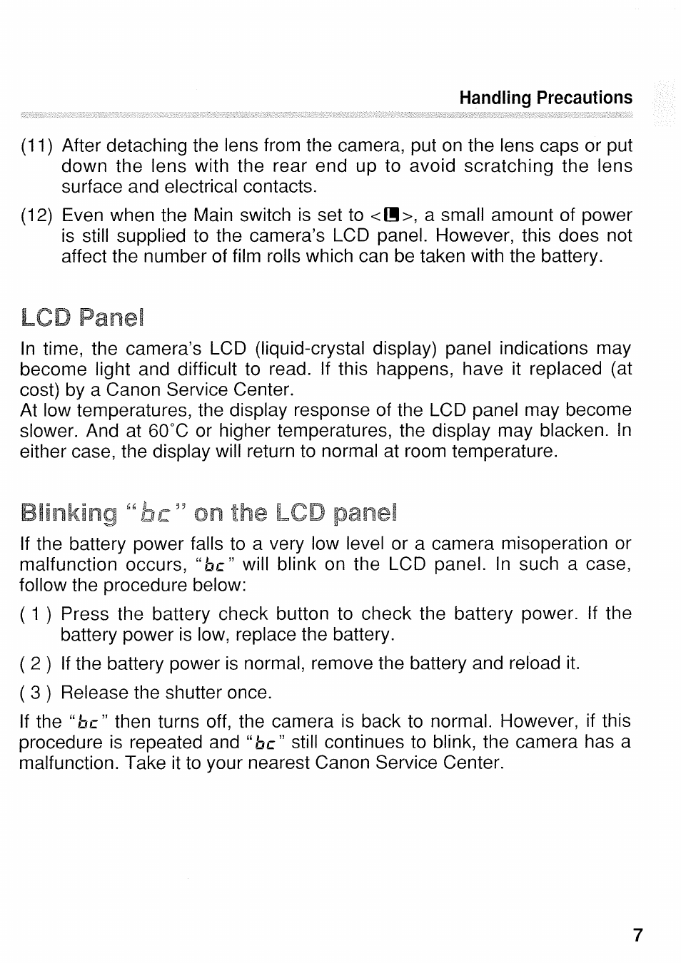 Canon EOS 3 User Manual | Page 7 / 37