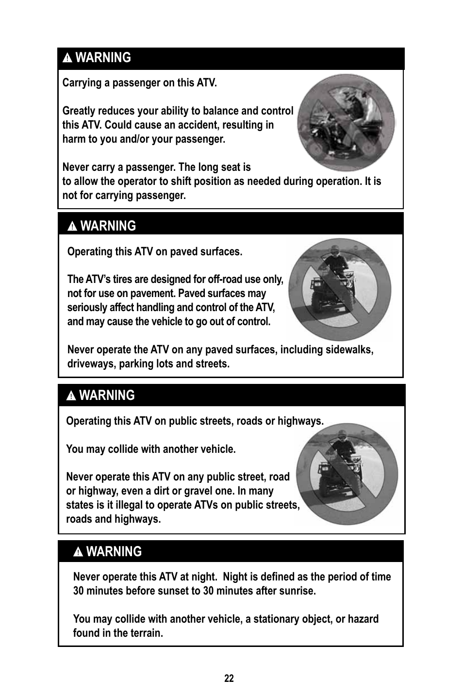 Baja Motorsports WD400-U Operator's Manual User Manual | Page 26 / 89