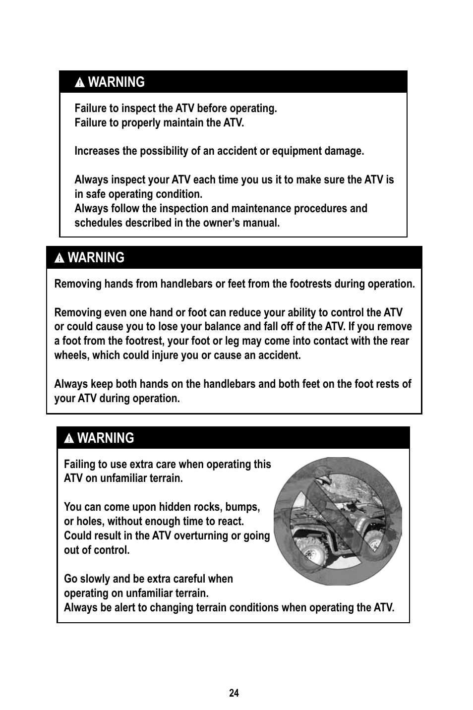 Baja Motorsports WD400-U Operator's Manual User Manual | Page 28 / 89