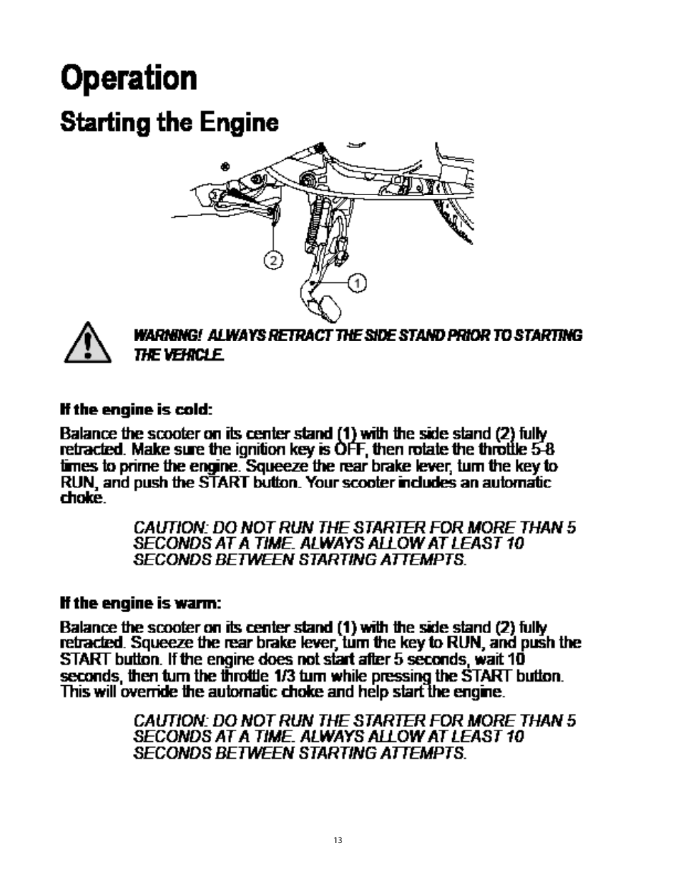 Baja Motorsports SC50P User Manual | Page 16 / 42