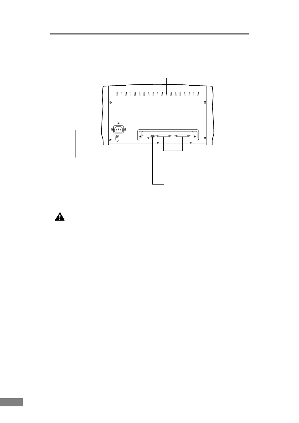 Rear | Canon DR-3080C User Manual | Page 18 / 60