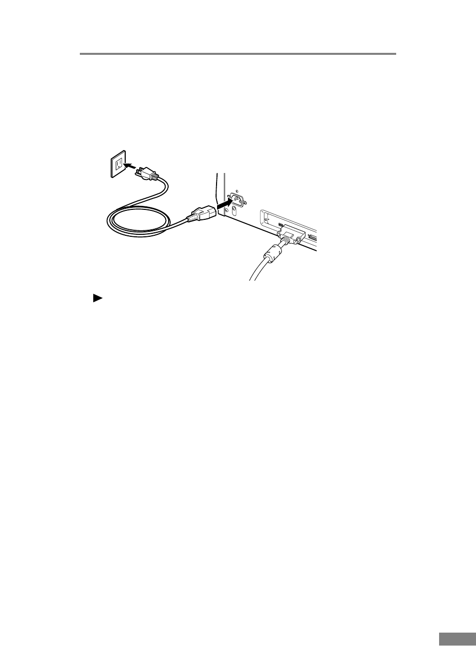 Connecting the power cord | Canon DR-3080C User Manual | Page 23 / 60