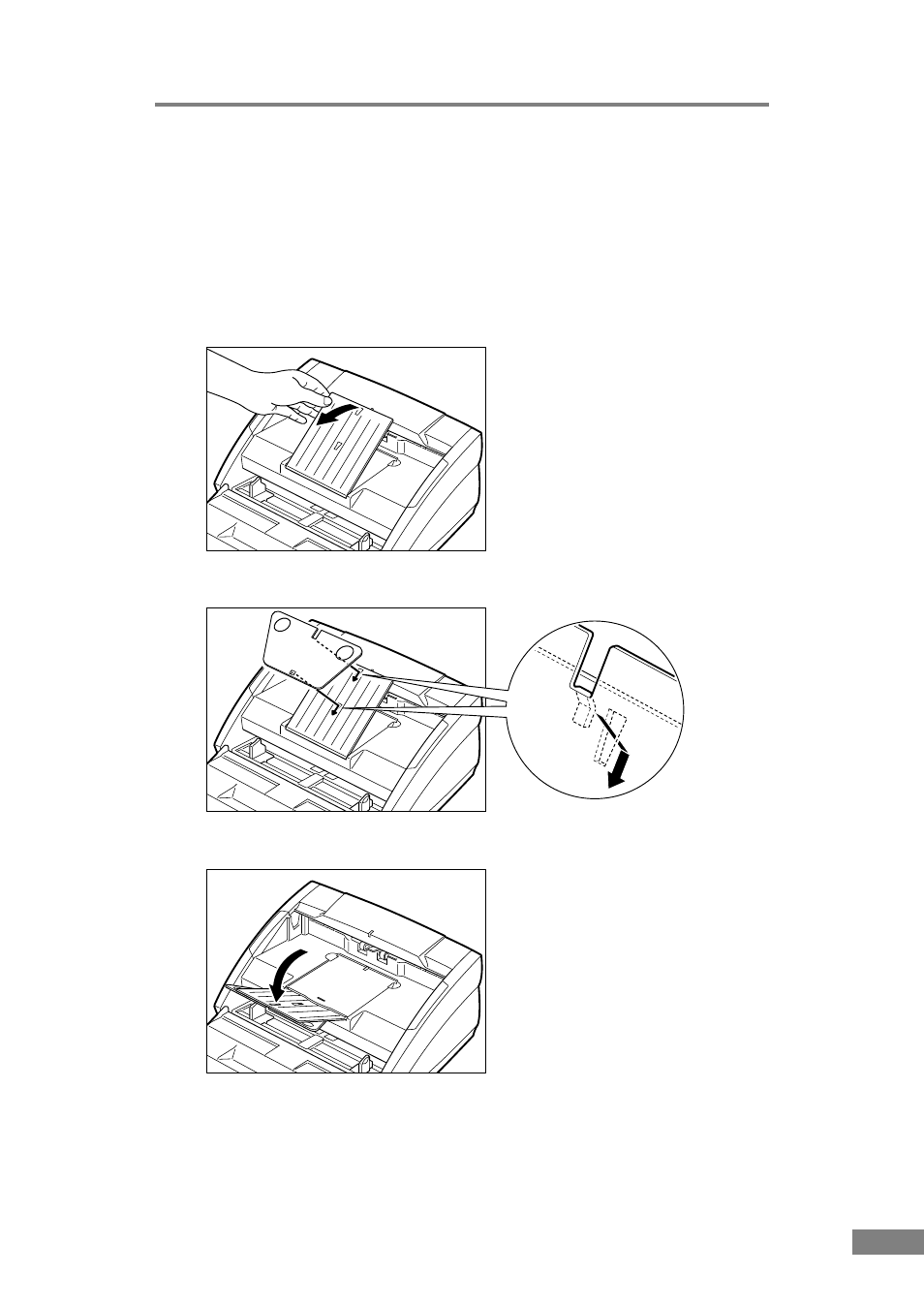 Installing the document eject guide | Canon DR-3080C User Manual | Page 37 / 60