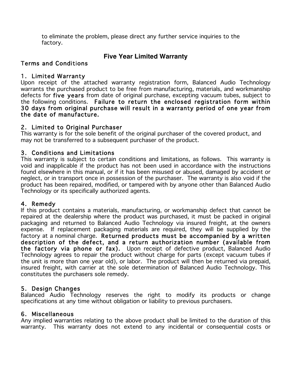 Balanced Audio VK-655SE User Manual | Page 11 / 12