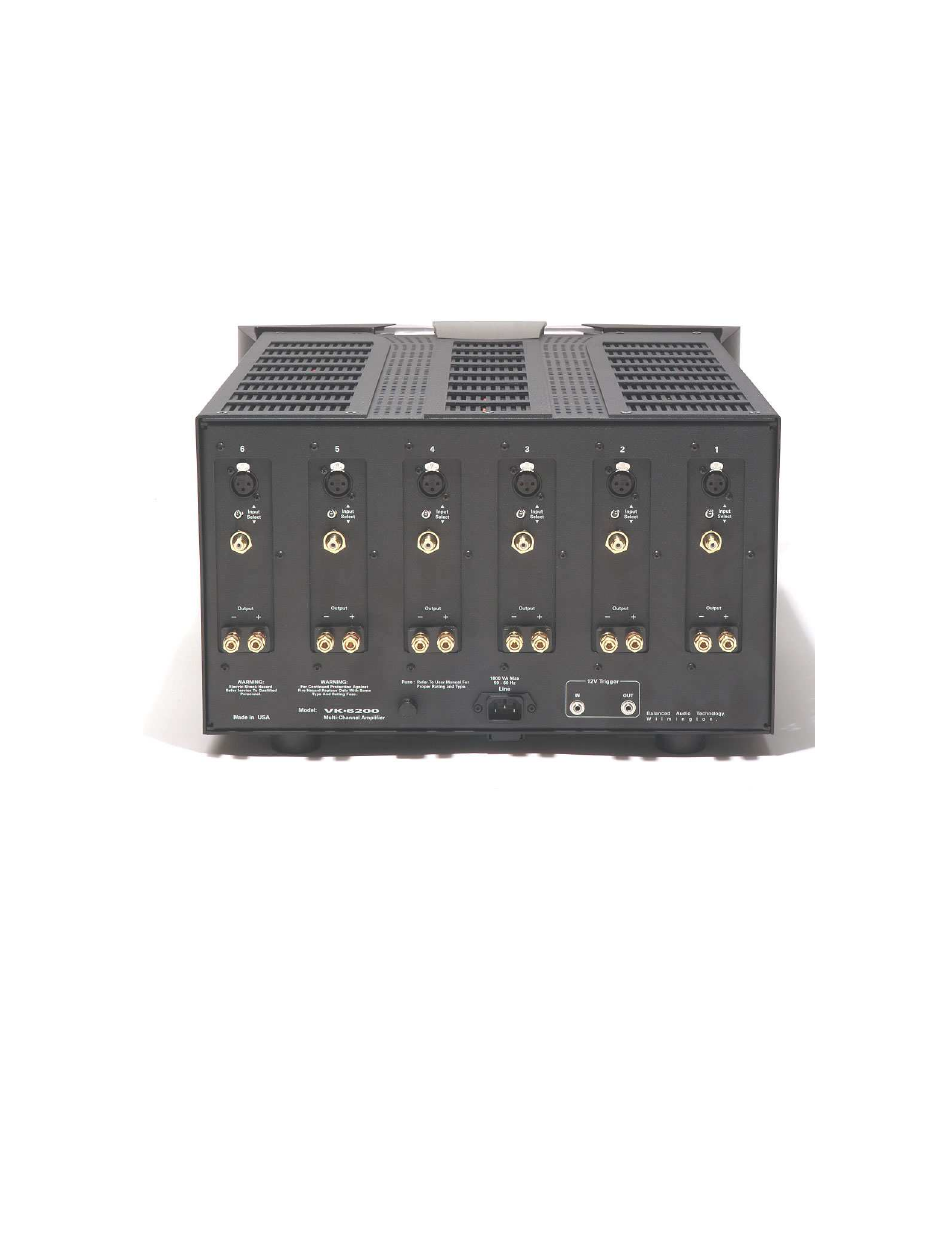 Balanced Audio VK-6200 User Manual | Page 9 / 10