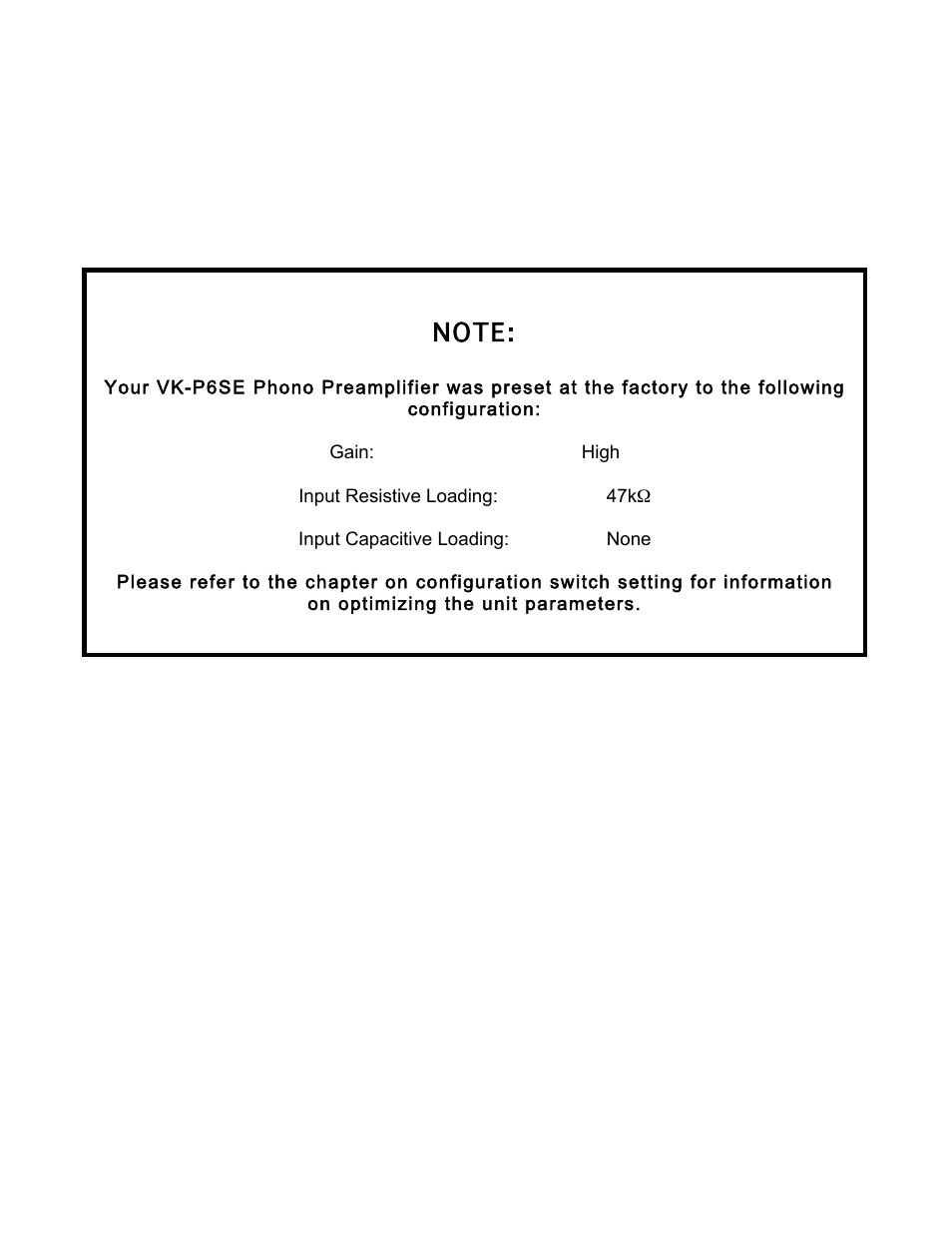 Balanced Audio VK-P6SE Phonostage User Manual | Page 4 / 13