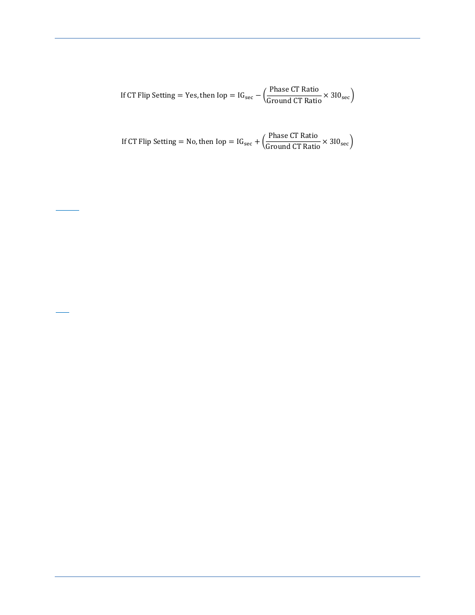 Pickup calculations, Pickup and trip, Current-polarized directional scheme | Element blocking | Basler Electric BE1-11g User Manual | Page 130 / 672