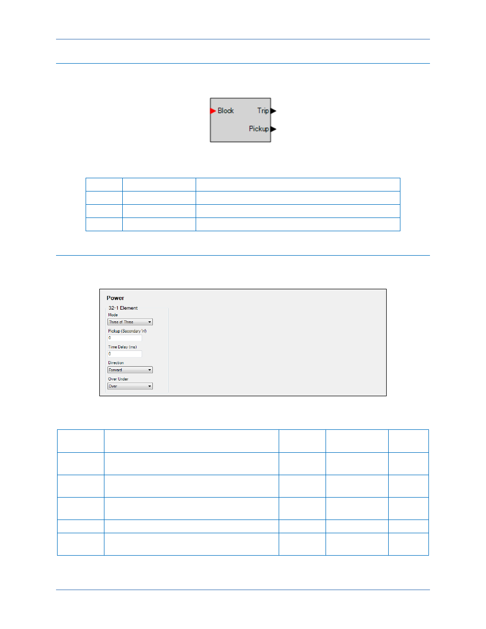 Logic connections, Operational settings | Basler Electric BE1-11g User Manual | Page 138 / 672