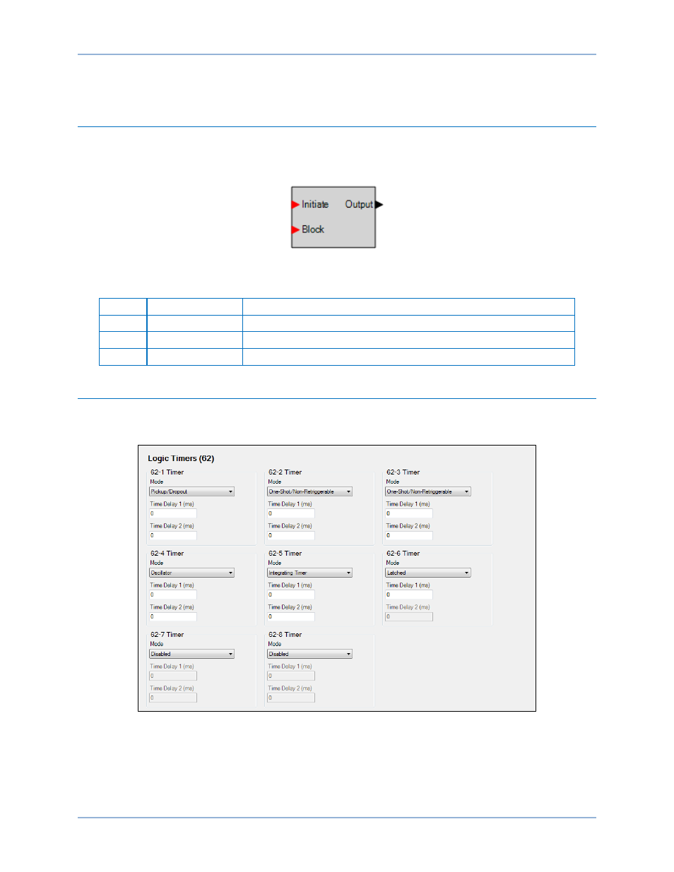 Logic connections, Operational settings | Basler Electric BE1-11g User Manual | Page 178 / 672