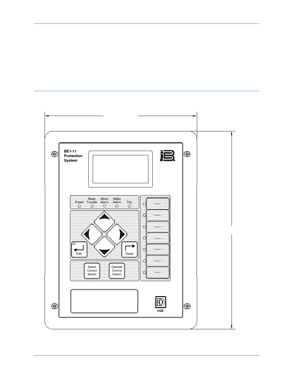 Mounting, J type case cutouts and dimensions, Be1-11 g mounting | Basler Electric BE1-11g User Manual | Page 259 / 672