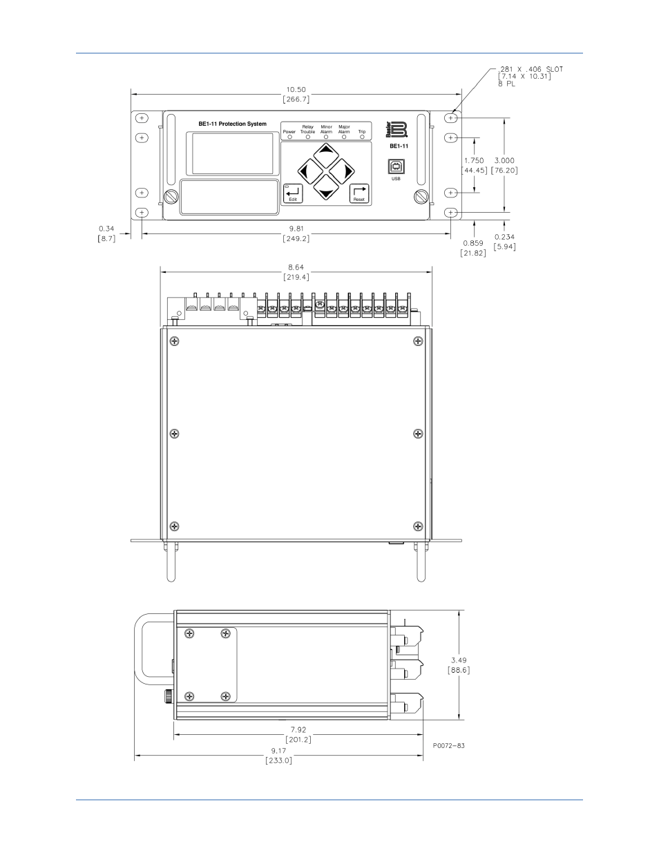 Basler Electric BE1-11g User Manual | Page 268 / 672