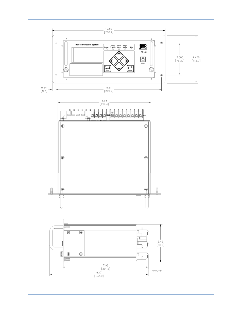 Basler Electric BE1-11g User Manual | Page 269 / 672