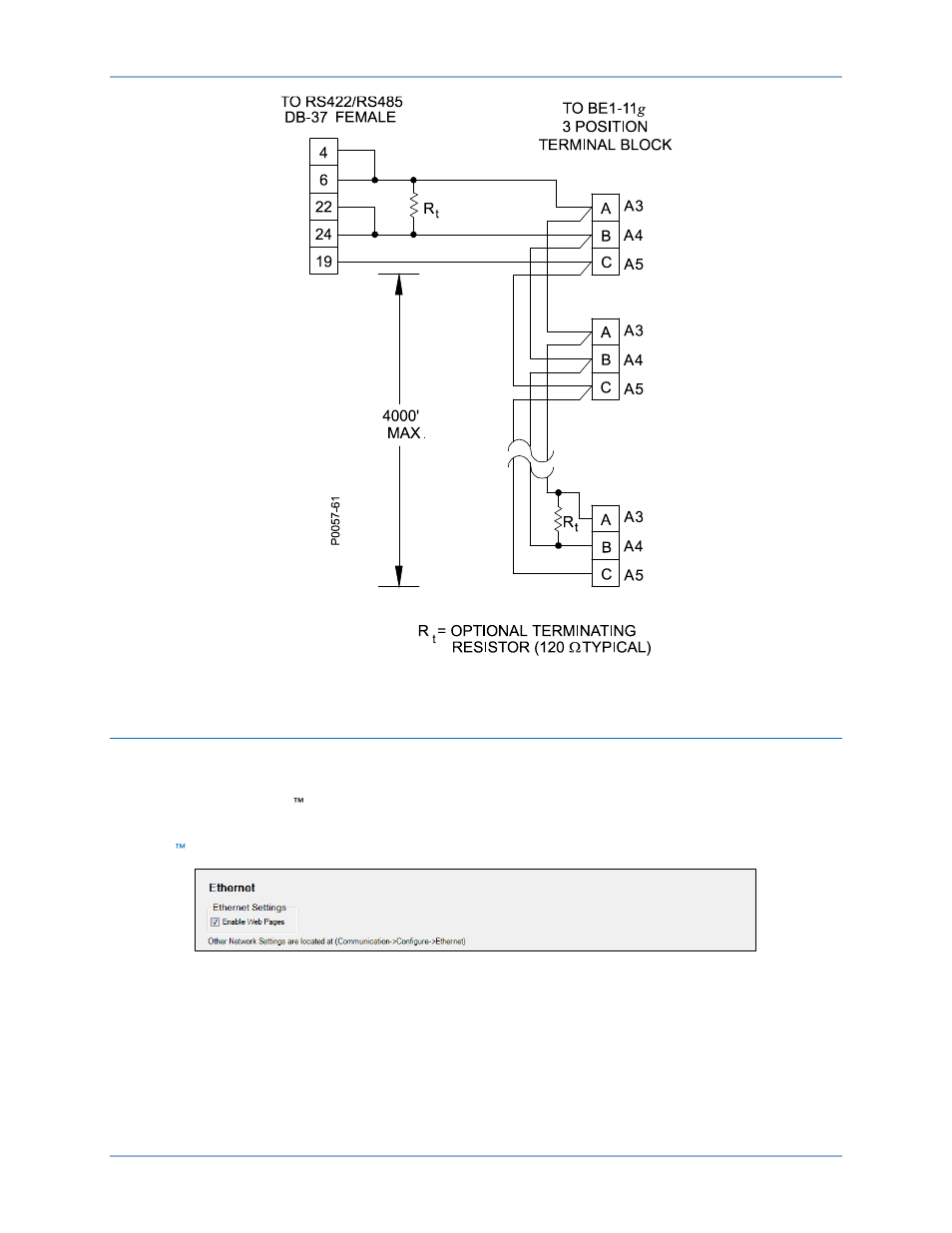 Ethernet setup, Ethernet port configuration, N figure 240 | Basler Electric BE1-11g User Manual | Page 330 / 672