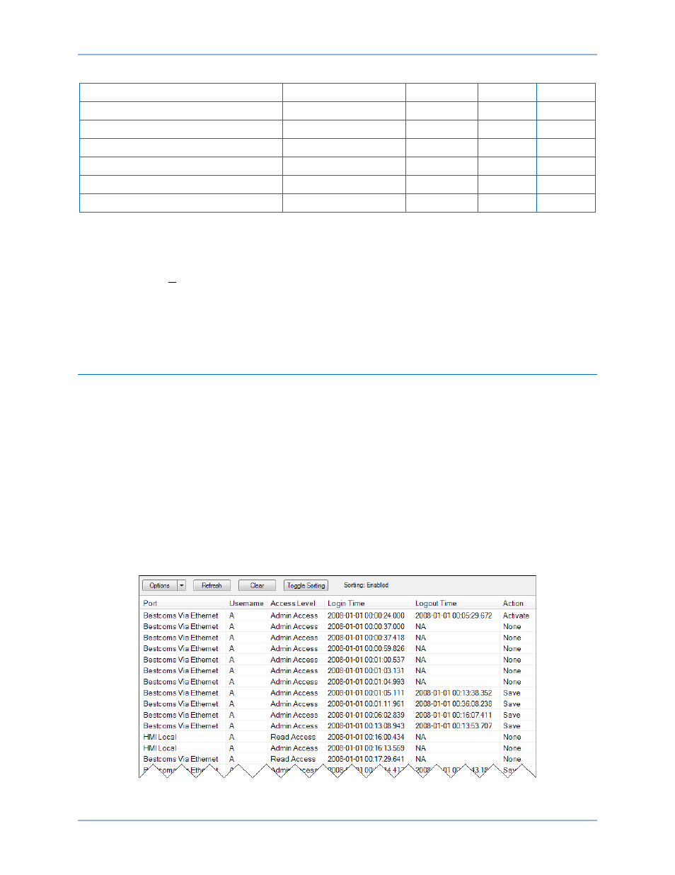 Viewing the security log | Basler Electric BE1-11g User Manual | Page 342 / 672