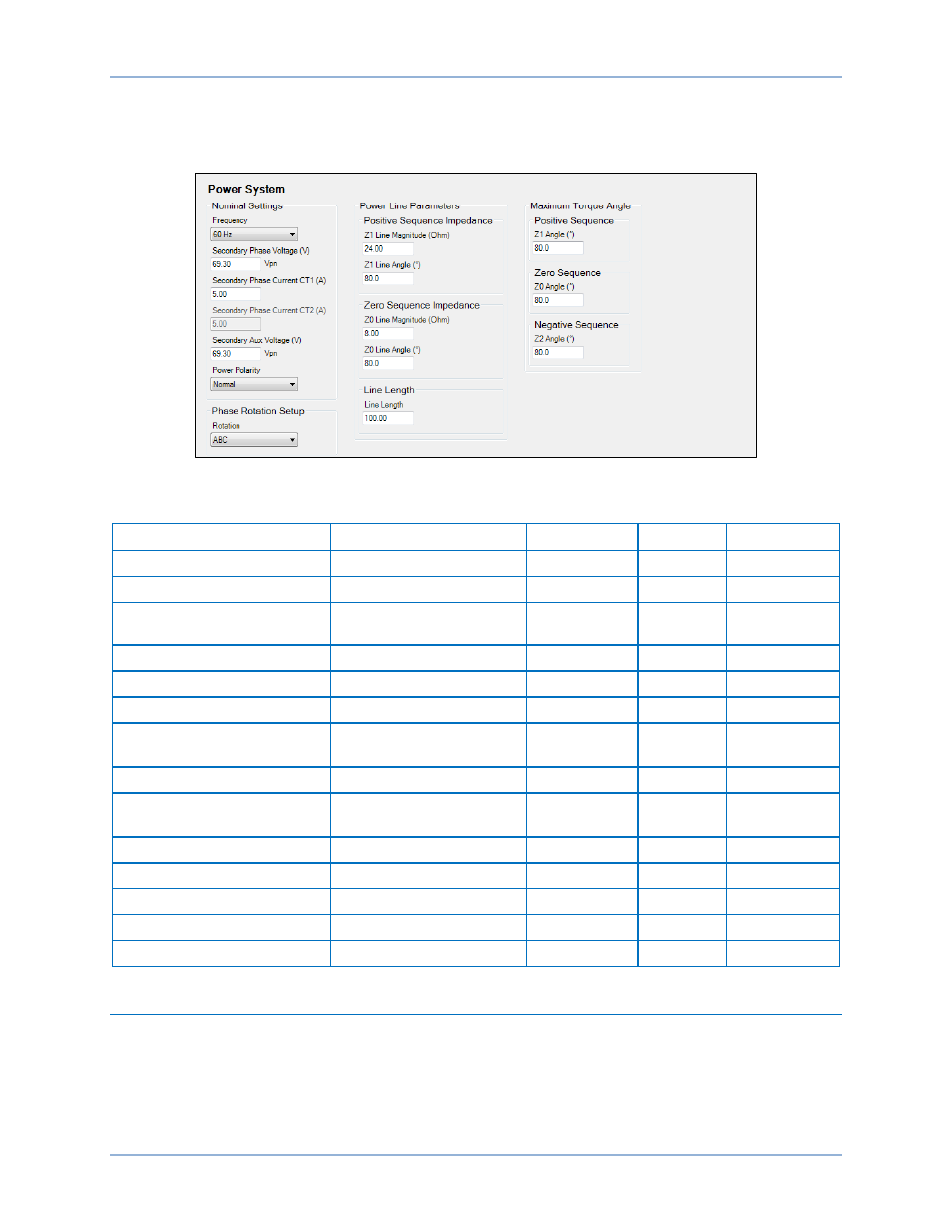 Settings, Sensing transformers settings | Basler Electric BE1-11g User Manual | Page 359 / 672