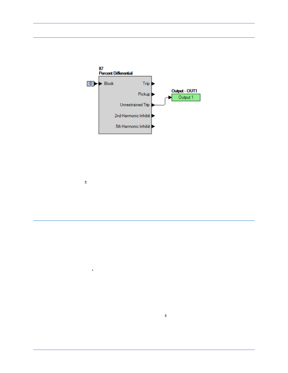 Unrestrained functional test procedure, Pickup verification, Harmonic restraint functional test procedure | Basler Electric BE1-11g User Manual | Page 494 / 672