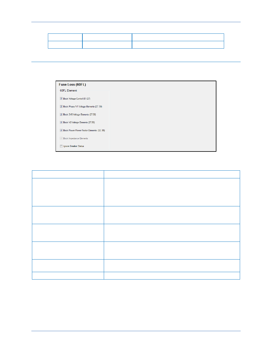 Operational settings, N table 76 | Basler Electric BE1-11m User Manual | Page 205 / 604