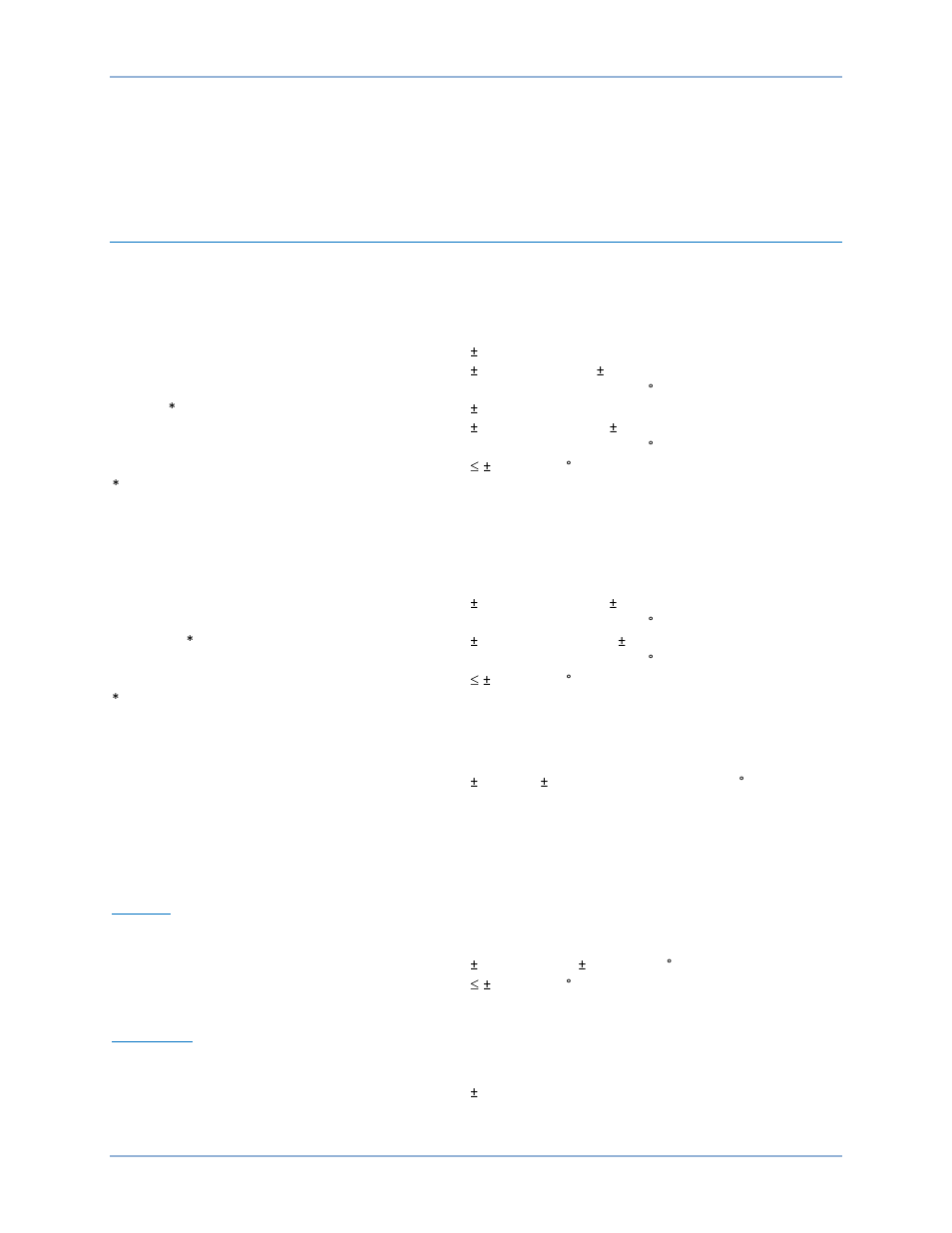 Specifications, Operational specifications, Metered current values and accuracy | Metered voltage values and accuracy, Metered frequency values and accuracy, Calculated values and accuracy | Basler Electric BE1-11m User Manual | Page 447 / 604