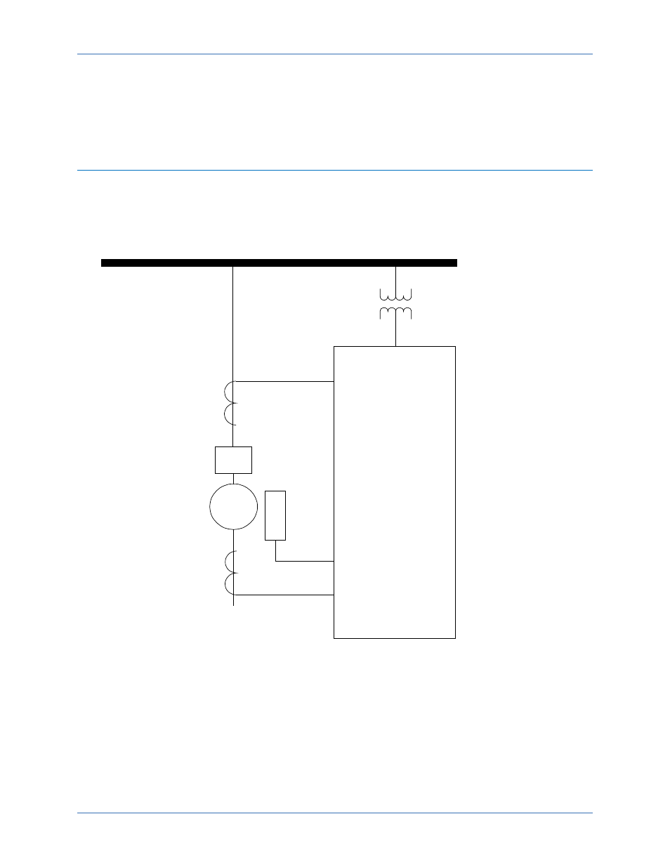 Settings calculation examples, Induction motor settings calculation example, Kv bus | Be1-11 m | Basler Electric BE1-11m User Manual | Page 527 / 604