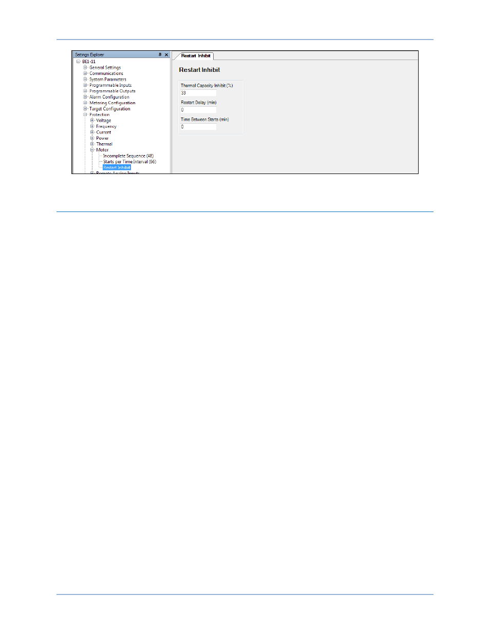 Synchronous motor settings calculation example | Basler Electric BE1-11m User Manual | Page 549 / 604