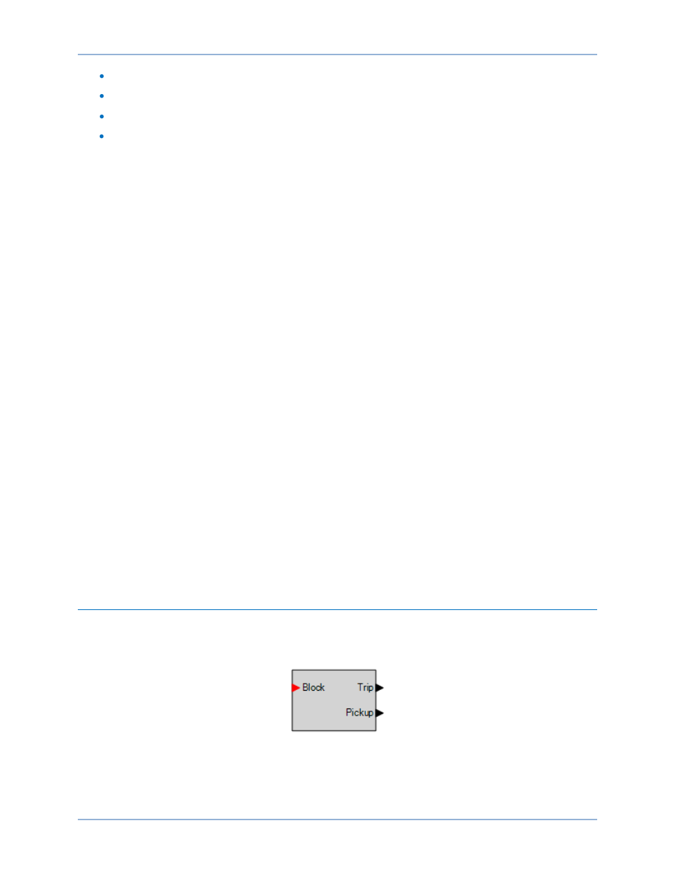 Inhibit functions, Element blocking, Logic connections | Basler Electric BE1-11m User Manual | Page 63 / 604