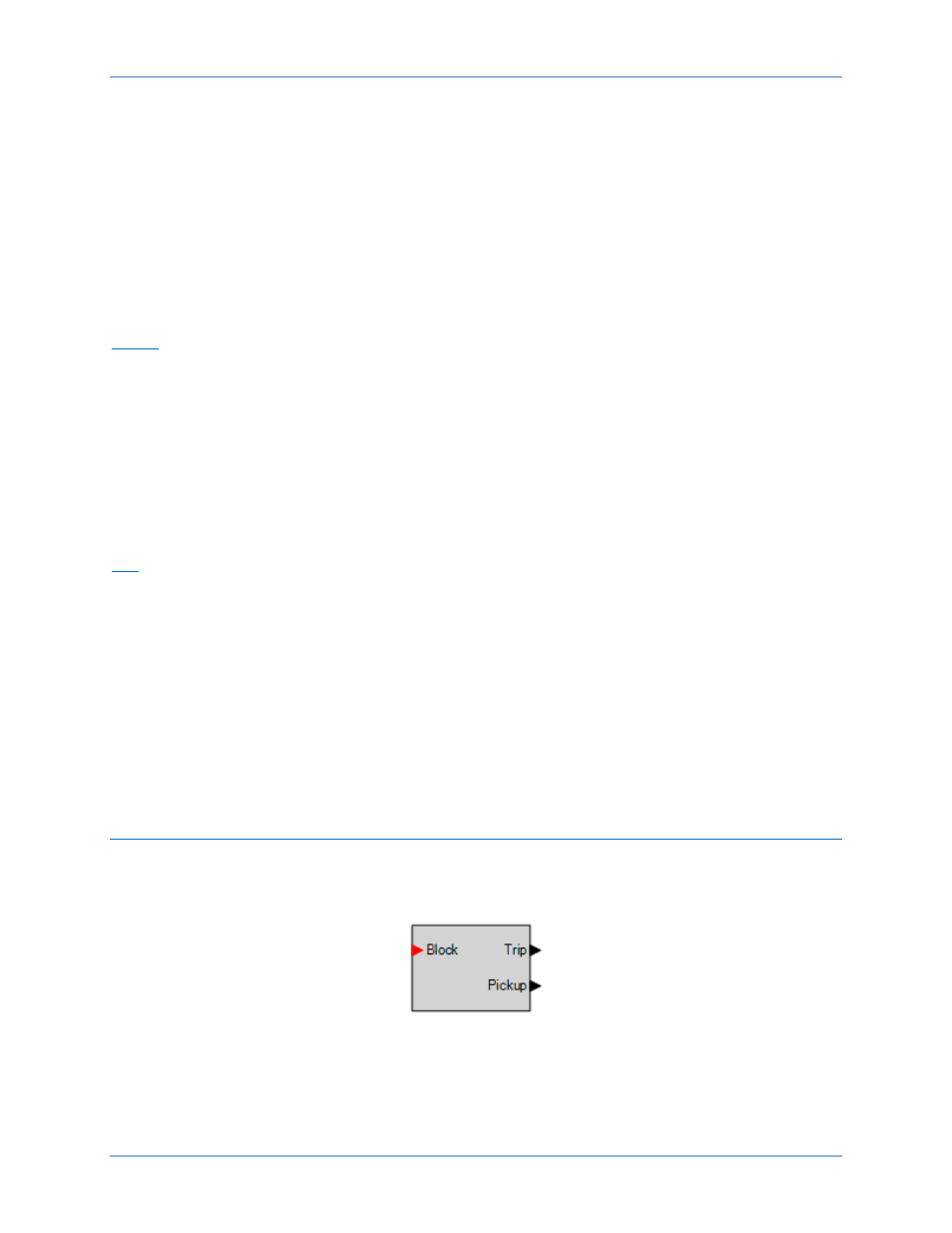 Ct source, Pickup and trip, Element blocking | Logic connections | Basler Electric BE1-11m User Manual | Page 72 / 604