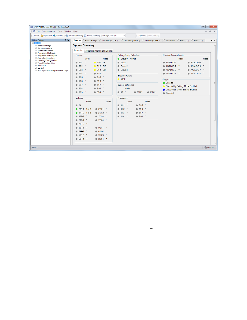 Programming example | Basler Electric BE1-11t User Manual | Page 27 / 554