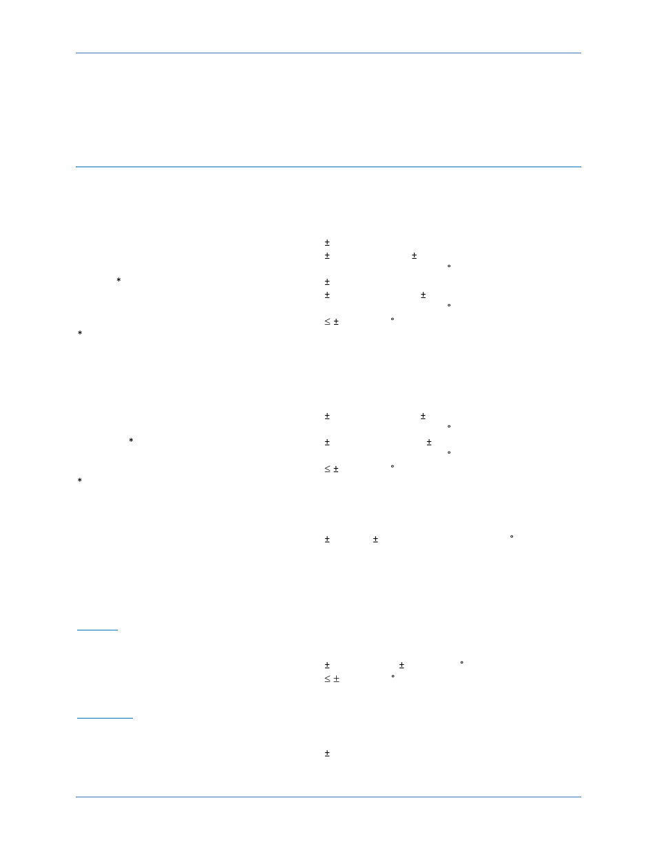 Specifications, Operational specifications, Metered current values and accuracy | Metered voltage values and accuracy, Metered frequency values and accuracy, Calculated values and accuracy | Basler Electric BE1-11t User Manual | Page 455 / 554