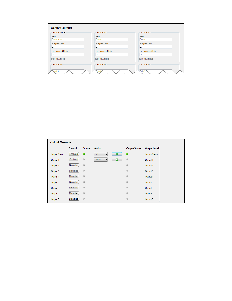 Contact output logic override control | Basler Electric BE1-11t User Manual | Page 47 / 554