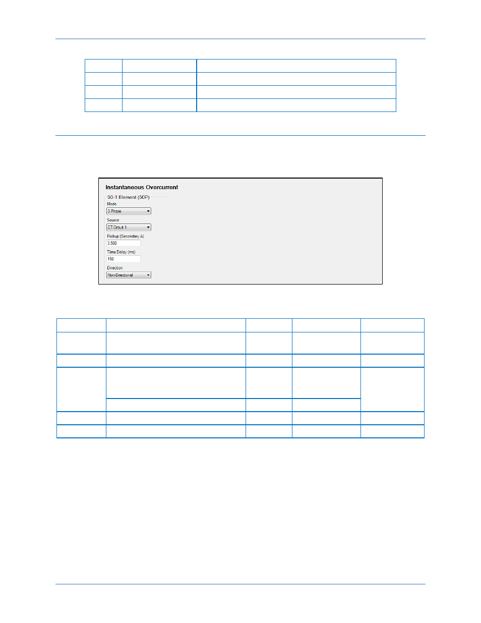 Operational settings, Table 23 | Basler Electric BE1-11t User Manual | Page 83 / 554