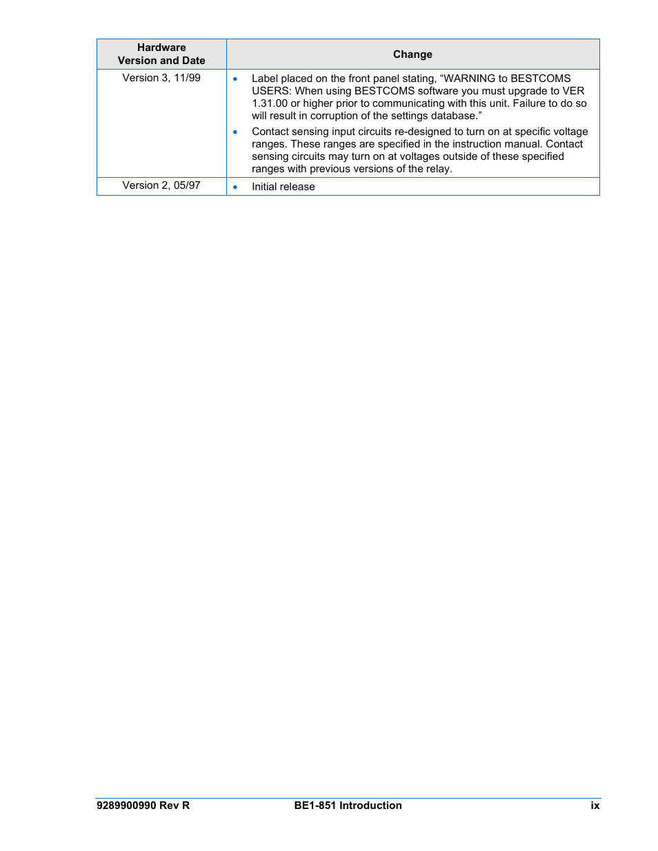 Basler Electric BE1-851 User Manual | Page 11 / 364