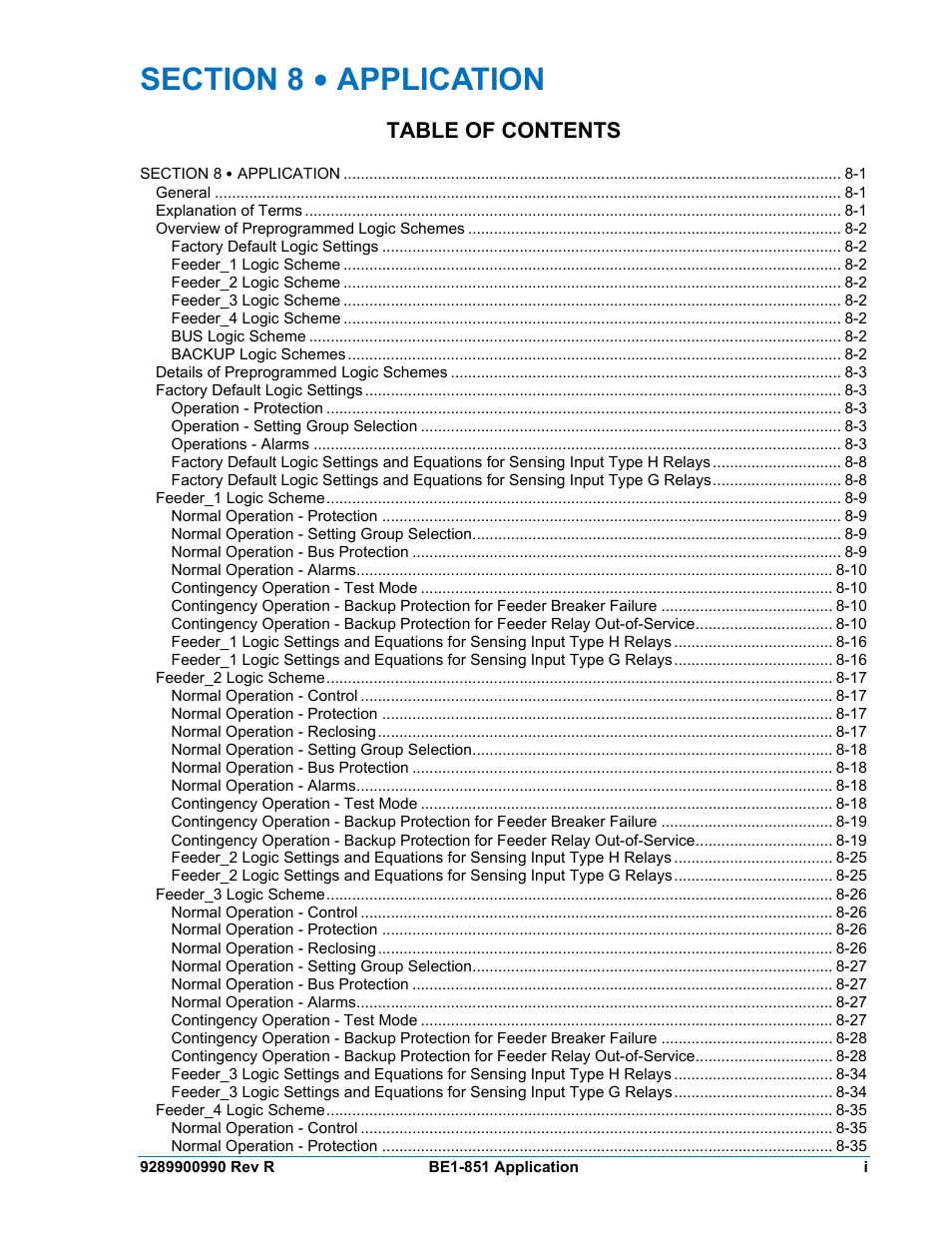 Basler Electric BE1-851 User Manual | Page 153 / 364