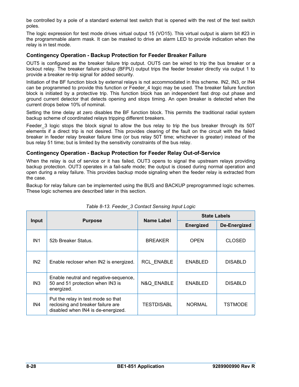 Basler Electric BE1-851 User Manual | Page 184 / 364