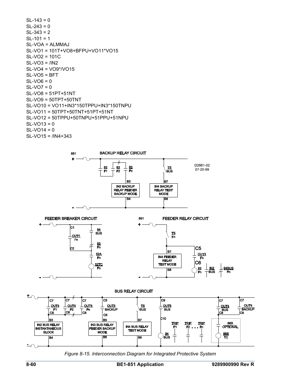 Figure 8-15 | Basler Electric BE1-851 User Manual | Page 216 / 364