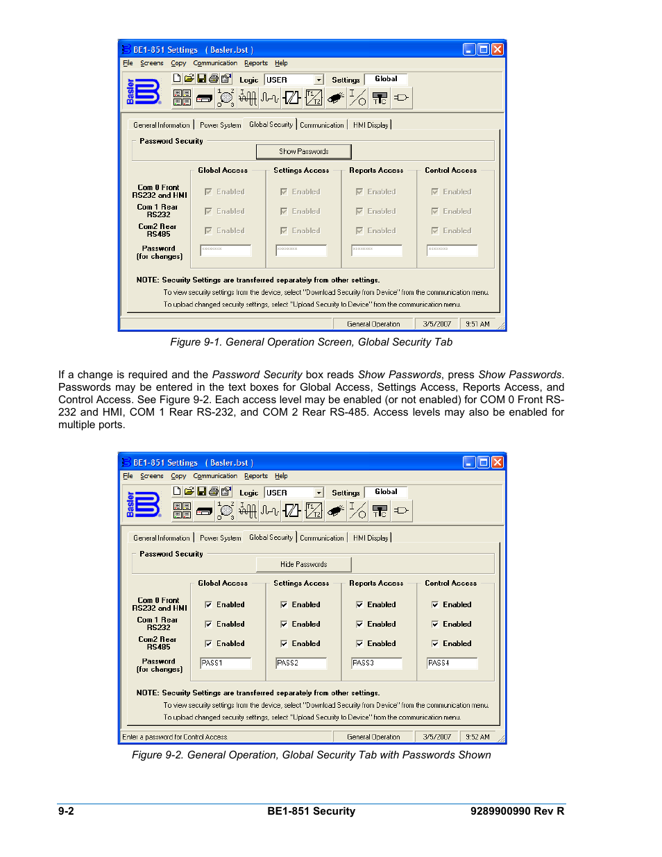 Basler Electric BE1-851 User Manual | Page 226 / 364