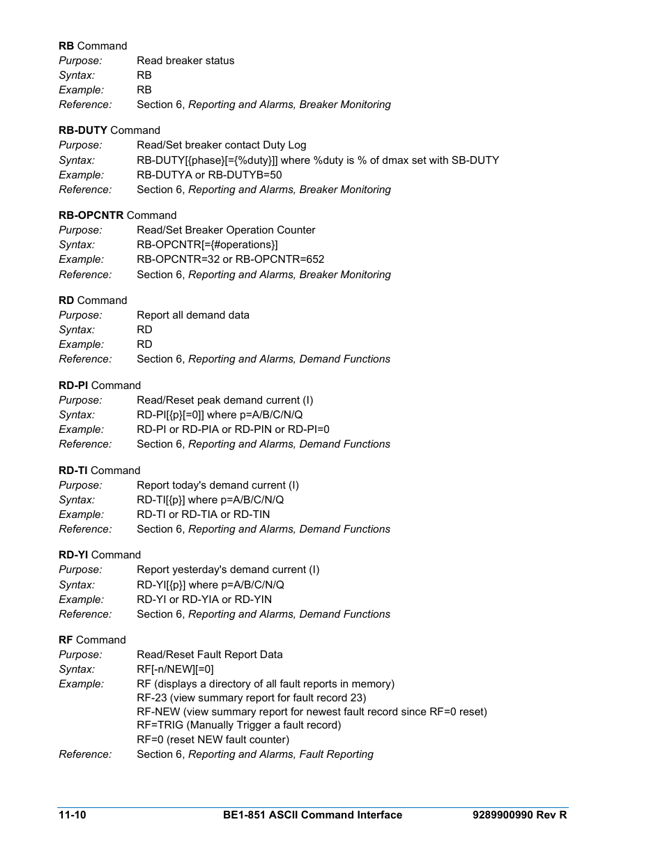 Basler Electric BE1-851 User Manual | Page 252 / 364