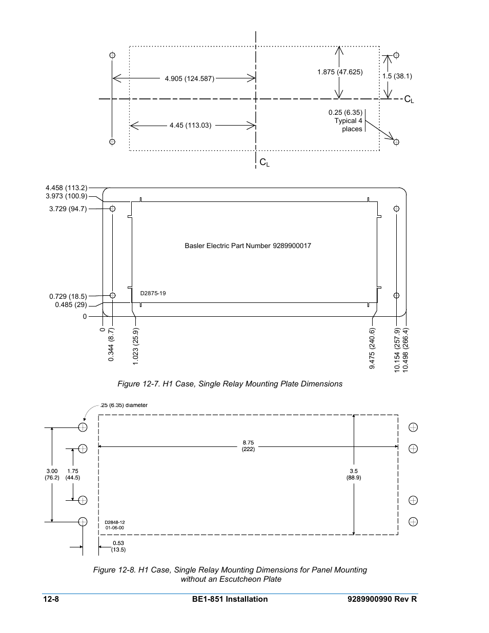 Plate -8 | Basler Electric BE1-851 User Manual | Page 270 / 364