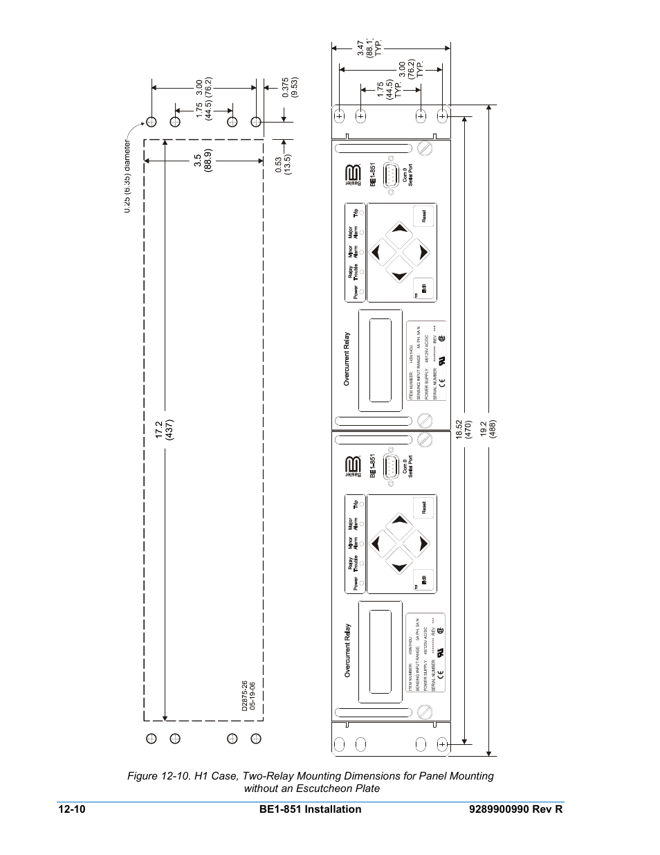 Plate -10 | Basler Electric BE1-851 User Manual | Page 272 / 364