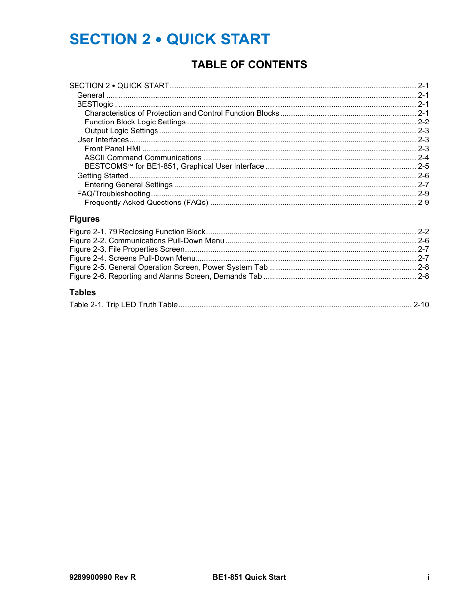 Basler Electric BE1-851 User Manual | Page 29 / 364