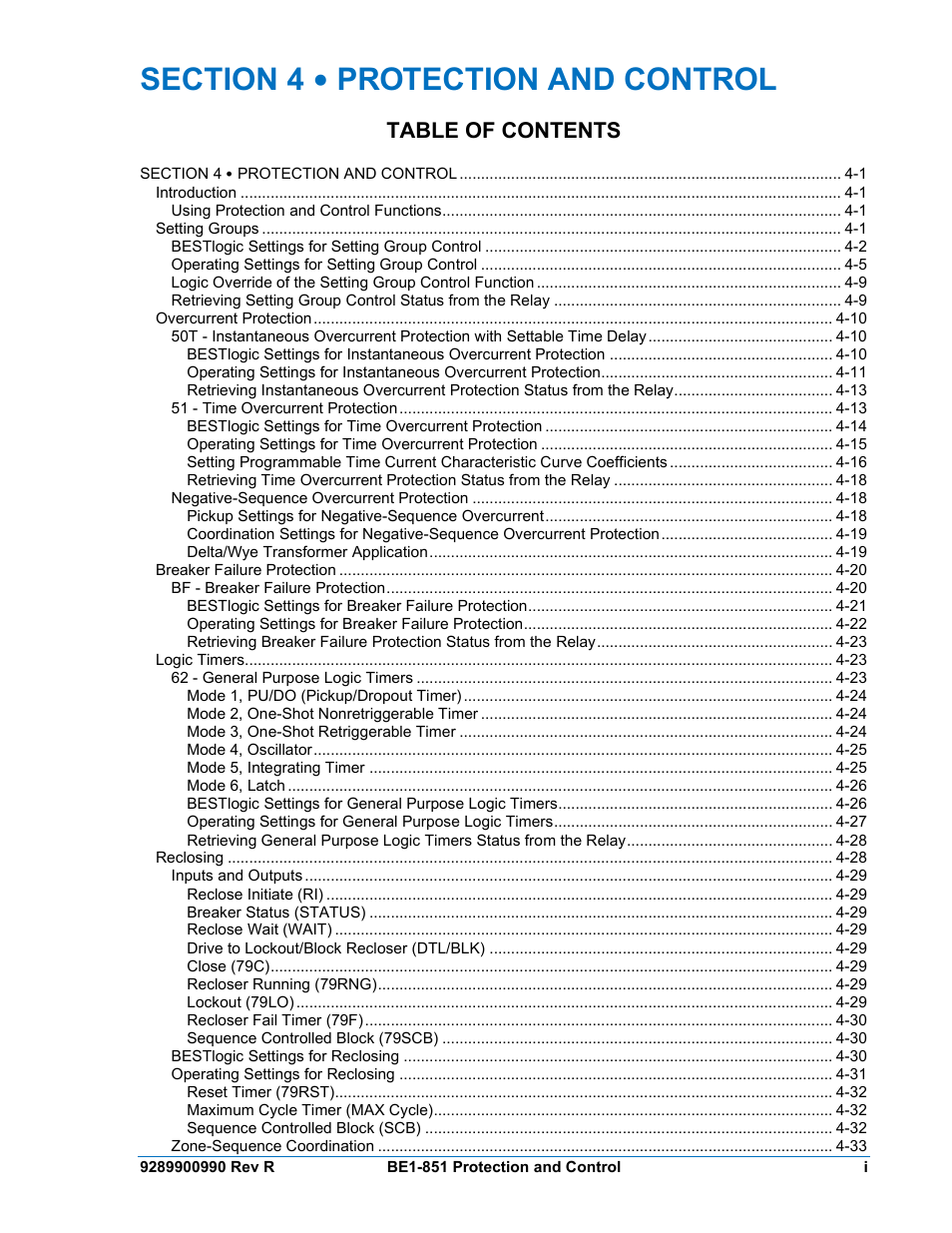 Basler Electric BE1-851 User Manual | Page 53 / 364