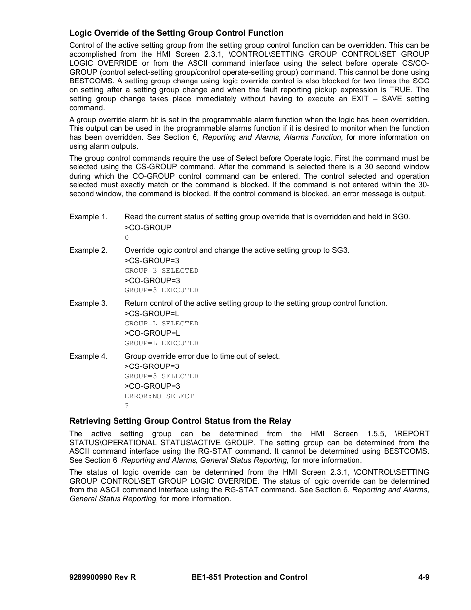 Basler Electric BE1-851 User Manual | Page 65 / 364