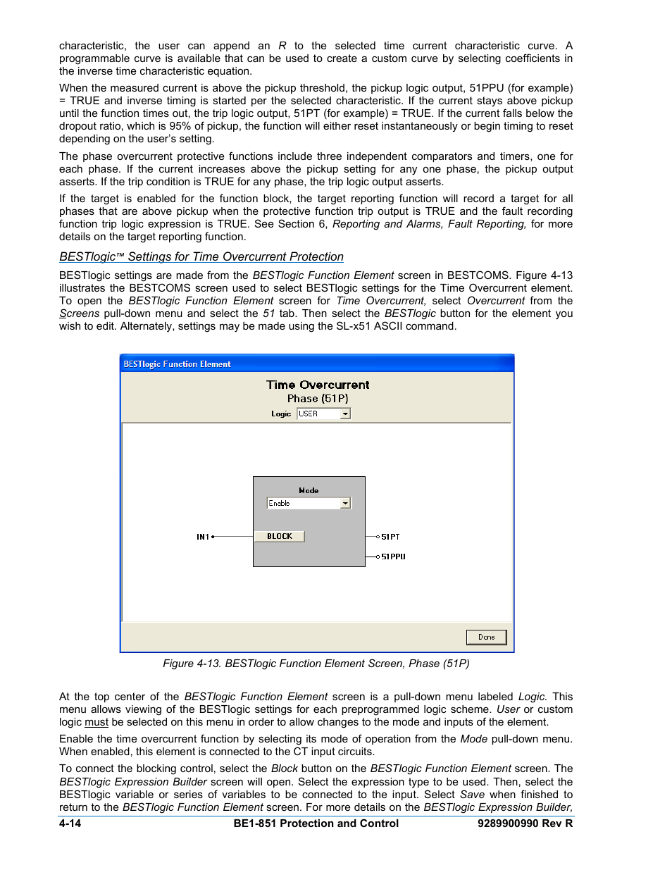 Basler Electric BE1-851 User Manual | Page 70 / 364