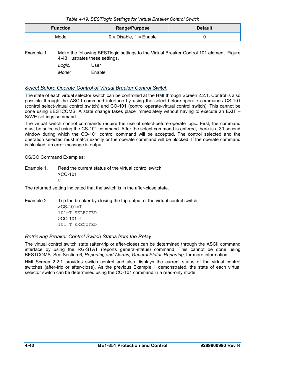 Basler Electric BE1-851 User Manual | Page 96 / 364